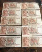 10x 20.000 Joegoslavië Dinar biljetten, Postzegels en Munten, Bankbiljetten | Europa | Niet-Eurobiljetten, Setje, Ophalen of Verzenden