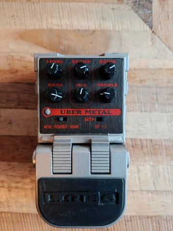 Line 6 Uber Metal Distortion  beschikbaar voor biedingen