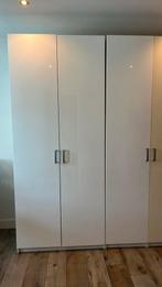 Ikea Pax kledingkasten wit glanzend, Ophalen, Gebruikt, 200 cm of meer, Meerdere deuren