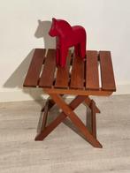 Klaptafeltje hout vintage, Ophalen of Verzenden, Zo goed als nieuw, Hout