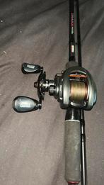 Reel Hengels set, Ophalen, Zo goed als nieuw, Complete set