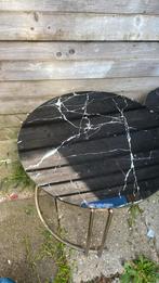 2 tafels, Huis en Inrichting, Tafels | Eettafels, Ophalen, Zo goed als nieuw, Kunststof