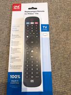 One For All Vervangende Afstandsbediening Philips TV, Universeel, Tv, Nieuw, Ophalen of Verzenden