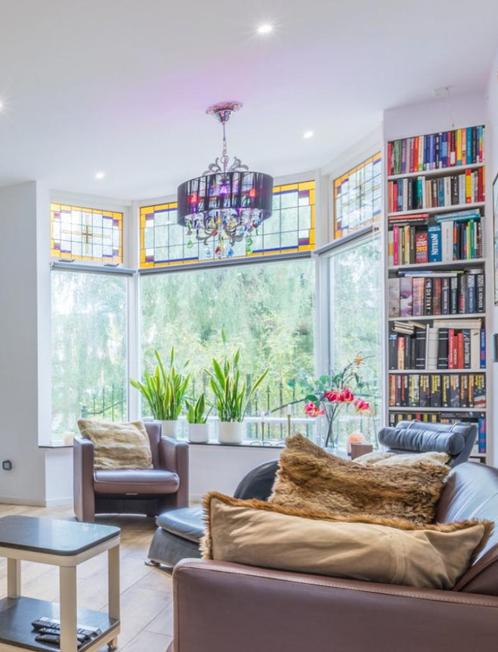 design hanglamp, Huis en Inrichting, Lampen | Hanglampen, Zo goed als nieuw, 50 tot 75 cm, Glas, Metaal, Overige materialen, Ophalen
