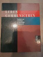 Leren Communiceren 4e druk ZGAN, Boeken, Ophalen of Verzenden, Alpha, Zo goed als nieuw, HBO