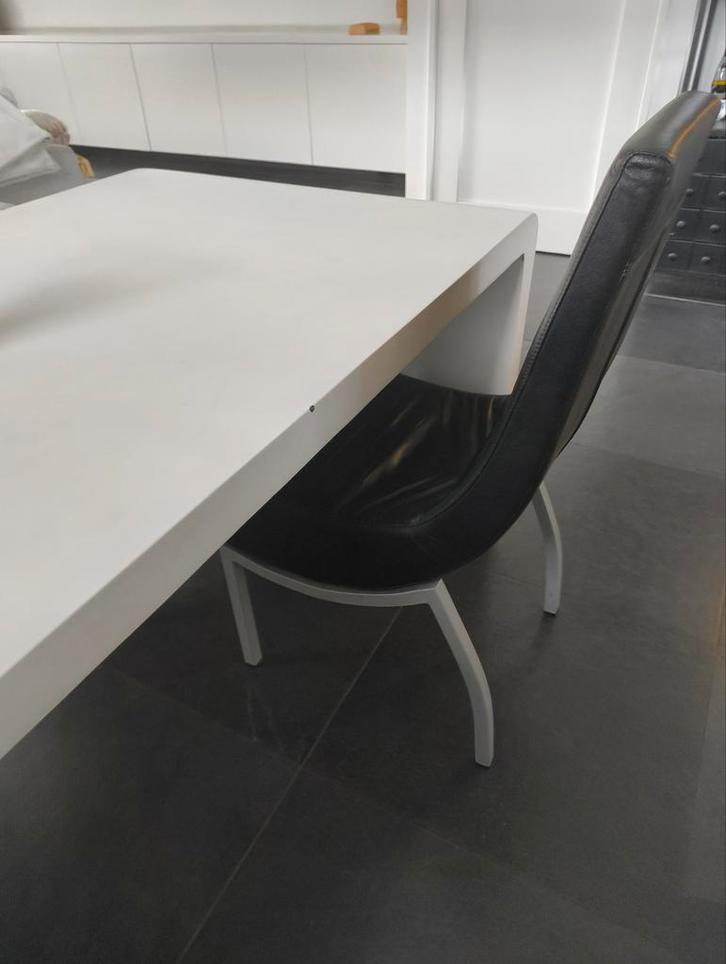 Stijlvolle Zwarte Design Stoelen set van 4, Huis en Inrichting, Stoelen, Ophalen