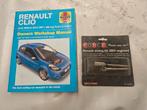 Haynes werkplaats handboek en timing set Clio 3, Ophalen of Verzenden, Zo goed als nieuw, Haynes, Renault