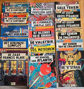 Blake en Mortimer - 17 delen beschikbaar voor biedingen