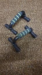 Tunturi opdruksteunen ZGAN, Sport en Fitness, Fitnessmaterialen, Ophalen of Verzenden, Zo goed als nieuw, Borst, Push-up steun