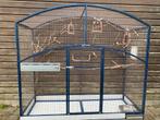 Voliere, Dieren en Toebehoren, Vogels | Hokken en Kooien, Ophalen, Zo goed als nieuw, Metaal, Volière