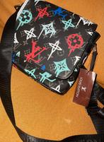 Schouder tas mannen, Sieraden, Tassen en Uiterlijk, Tassen | Schoudertassen, Ophalen, Nieuw, Zwart