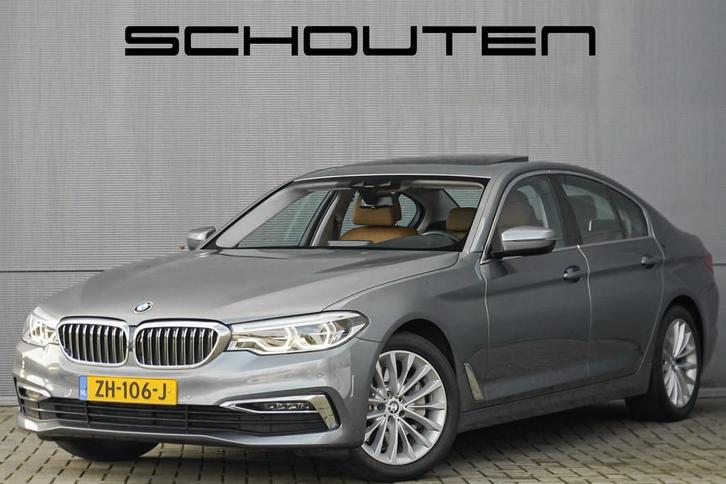 BMW 5 Serie 530i High Ex Luxury Schuifdak Comfortstoel Navi, Auto's, BMW, Bedrijf, Te koop, 5-Serie, ABS, Achteruitrijcamera, Airbags