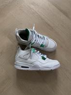 Jordan 4 metallic green maat 40,5, Kleding | Heren, Schoenen, Ophalen of Verzenden, Gedragen, Wit, Nike Air Jordan