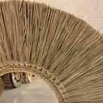 Mendong zonnespiegel - 100 cm - TTM Wonen, Www.ttmwonen.nl, 100 tot 150 cm, Rond, Nieuw