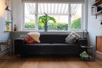 Bank antraciet 2,5-3 zits, Huis en Inrichting, Banken | Bankstellen, Ophalen, Gebruikt, Driepersoons, 75 tot 100 cm
