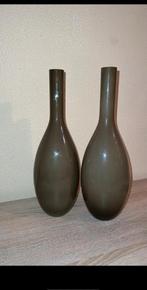 2 Leonardo vazen, Ophalen, Overige kleuren, Minder dan 50 cm, Glas