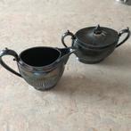 Antiek suiker melk kannetje, Ophalen of Verzenden