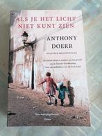 Als je het licht niet kunt zien - Anthony Doerr, Boeken, Ophalen of Verzenden, Zo goed als nieuw, Anthony Doerr, Nederland