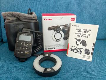 Prachtige Canon MR-14EX Macro Ringflitser te koop beschikbaar voor biedingen