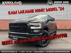 Dodge Ram 1500 Laramie Night Edition Modeljaar "24 | BOMVOL!, Te koop, 2386 kg, 3500 kg, Emergency brake assist
