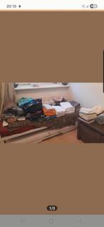 Onderschuif bed met matrassen, Huis en Inrichting, Ophalen, Gebruikt, 90 cm, Eenpersoons