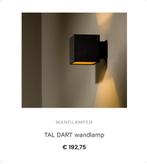 TAL Wandlamp Zwart/Goud, Ophalen of Verzenden, Gebruikt, Metaal