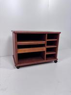Vintage audiomeubel teak kastje, Ophalen, Audio en Video