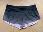 Lululemon short maat 6, Kleding | Dames, Sportkleding, Zwart, Ophalen of Verzenden, Zo goed als nieuw, Maat 36 (S)