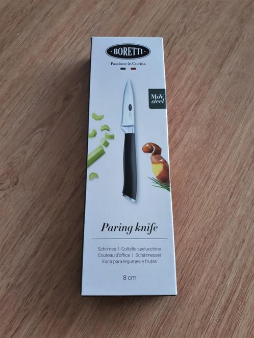 boretti schil mes, Huis en Inrichting, Keuken | Bestek, Nieuw, Los bestek, Rvs of Chroom, Vaatwasserbestendig, Ophalen of Verzenden