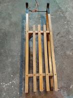 Houten slee, Kinderen en Baby's, Speelgoed | Buiten | Sleeën, Ophalen, Gebruikt, Hout