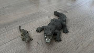 Schleich krokodil aligator zonder jong beschikbaar voor biedingen
