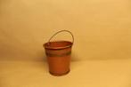 Antiek blikken emmertje voor het keukentje, Ophalen of Verzenden
