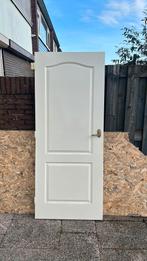 Witte binnendeur, Ophalen, Gebruikt, 80 tot 100 cm, Binnendeur