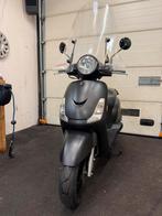 Sym Fiddle 2 Mat Zwart 2016 Brom 45km Hoog Windscherm, Ophalen, Zo goed als nieuw, Benzine, Fiddle