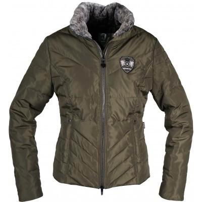 Olive olijfgroene Horka Zembla jas maat S M en XL, Dieren en Toebehoren, Paardrijkleding, Nieuw, Dames, Bovenkleding, Dressuur