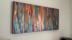 Acrylverf schilderij 50x100 cm. Rainbow