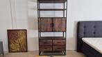 AKTIE showroom model industriële design kast., Nieuw, Ophalen of Verzenden, Minder dan 150 cm, Metaal