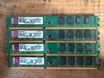 Kingston ValueRAM DDR3 4x2GB, Ophalen, Gebruikt, 8 GB, DDR3