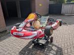 Birel 125cc Rotax Max senior kart, Ophalen, Gebruikt, Kart
