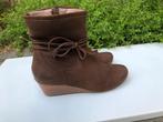 korte laarsjes - enkel laars - 38 - sleehak 4,5 cm - Bazza, Kleding | Dames, Schoenen, Bazza, Bruin, Lage of Enkellaarzen, Ophalen of Verzenden