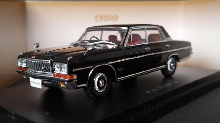 Nissan President 252 1:43 Ebbro Oldies Pol, Hobby en Vrije tijd, Modelauto's | 1:43, Nieuw, Auto, Ophalen of Verzenden