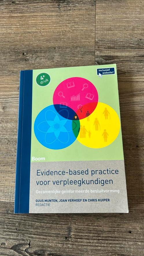 Evidence-based practice voor verpleegkundigen, Boeken, Wetenschap, Zo goed als nieuw, Ophalen of Verzenden