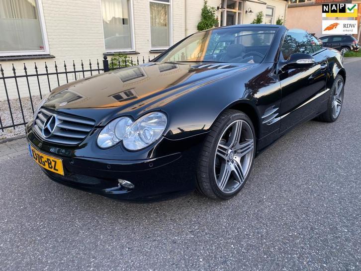 Mercedes-Benz SL-klasse 500Comand,Stoelverwarming,19 Inch AM, Auto's, Mercedes-Benz, Bedrijf, Te koop, SL, ABS, Airbags, Airconditioning