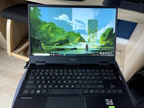 HP Omen Game Laptop AMD Ryzen 7 5800H 16GB RAM, RTX 3060 6HB, Computers en Software, Windows Laptops, Zo goed als nieuw, 15 inch