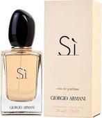 Giorgio Armani Si eau de parfum 50ml, Ophalen of Verzenden, Zo goed als nieuw