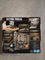 ASRock H170M Pro4S Moederbord, Gebruikt, LGA 1151, DDR4, Ophalen of Verzenden
