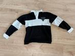 Moschino Couture Rugby Shirt - Zwart/Wit - Gedragen - Maat M, Kleding | Heren, Ophalen of Verzenden, Gedragen, Zwart