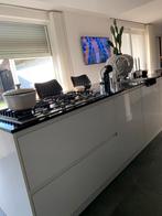 Mooi kookeiland van grando, Huis en Inrichting, Keuken | Keukenelementen, Ophalen, Gebruikt, 75 cm of meer, Zwart
