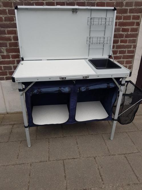 Camping keuken. Camping kast., Caravans en Kamperen, Kampeermeubelen, Gebruikt, Campingmeubel-accessoire, Ophalen