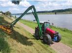 Massey ferguson 6290 met herder maaiarm  armklepelmaaier, Ophalen
